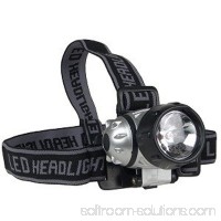 1-Krypton Bulb &amp; 6-LED Adjustable Headlamp , Water Resistant Great for Camping, Hiking, Dog Walking, Running,and Reading   